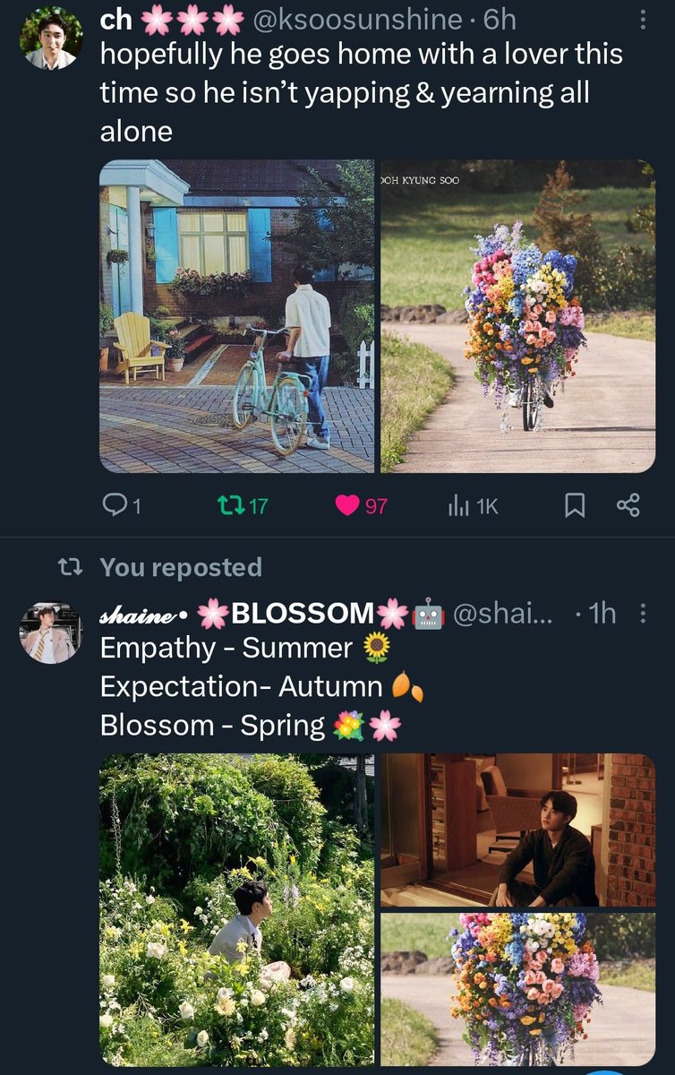 I'm reposting all these aesthetics on my TL. I want more! 🌱🌸✨