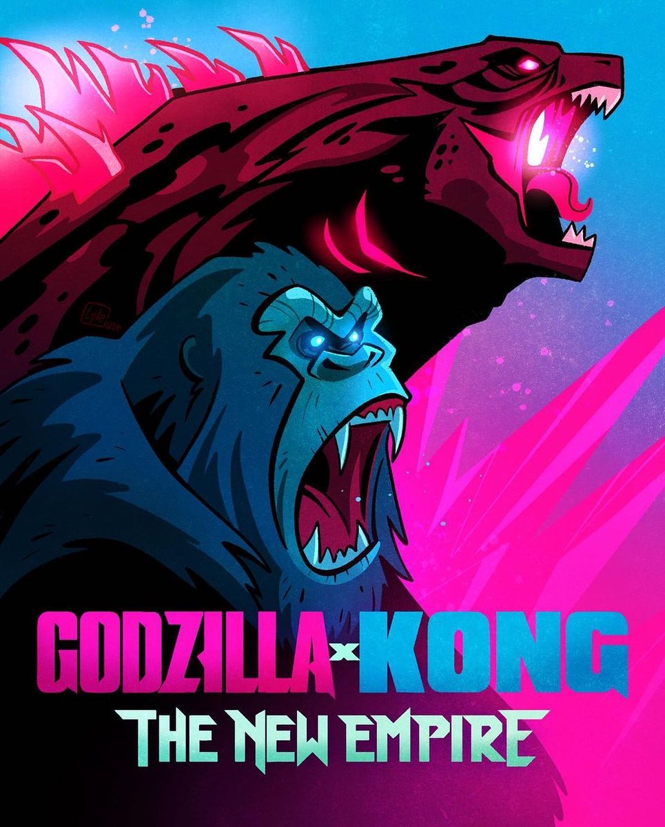 This talent is beyond epic 👏 Don’t miss the chance to see #GodzillaXKong on the big screen, only in cinemas now.
1)<a href="/artofmaiimou/">MAIIMOU</a> 
2)<a href="/jimevansTAZ/">Jim "TAZ" Evans</a>  
3)@‌/lyle_style on IG