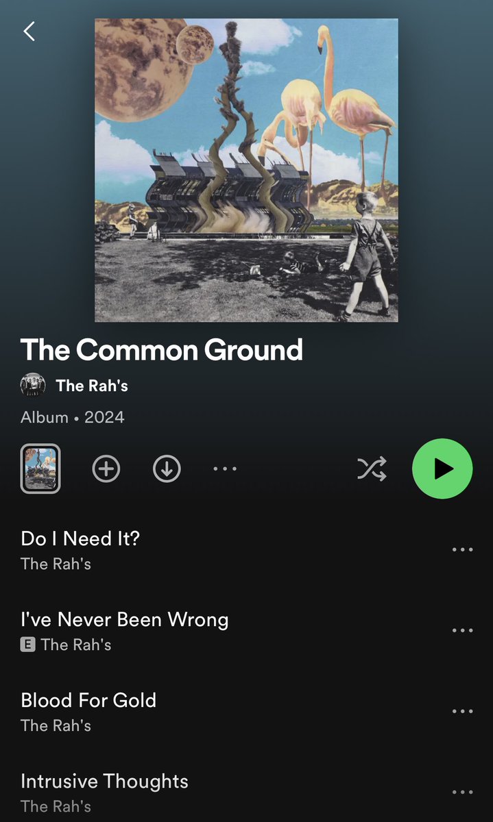 It’s been a long time in the making but @therahsmusic second album The Common Ground is out today and the transformation in sound is HUGE - expect more rock, more synth, more attitude, it’s The Rah’s but like you’ve never heard them before!