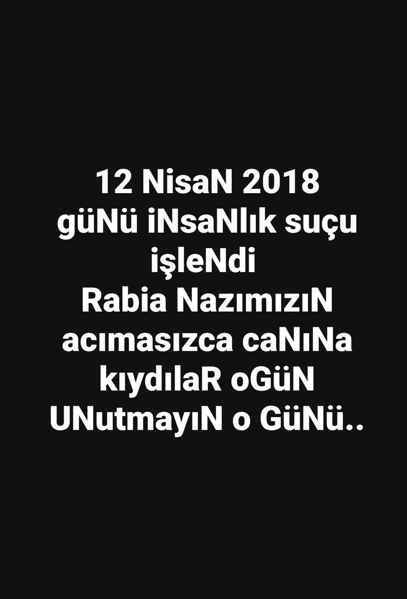 🇹🇷ŞabaNVataN-RabiaNazaADALET (@VatanSaban) on Twitter photo 2024-04-12 05:49:27