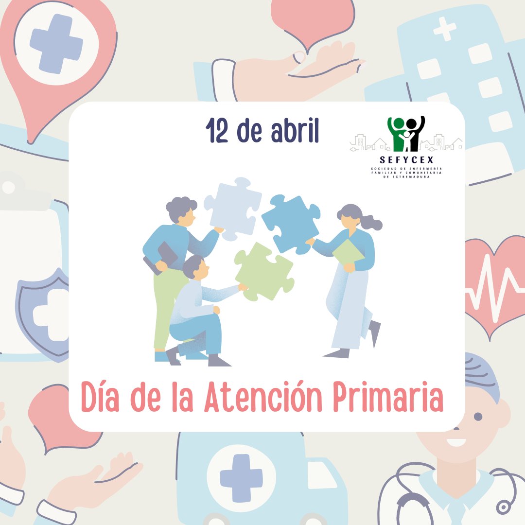 Hoy celebramos el día de la Atención Primaria

#EFyC #atencionprimaria