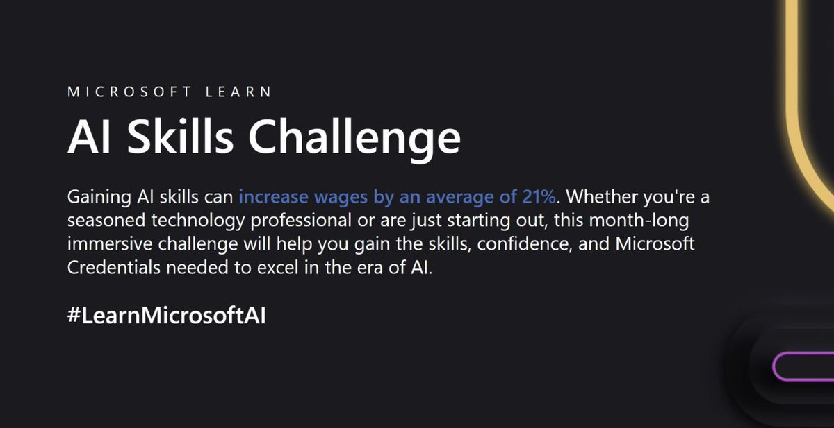 Here is your chance to get your hands on a FREE certification voucher for your next Microsoft exam. Register for the Microsoft Learn AI Skills Challenge at lnkd.in/g7zNhPGz, but be quick, the challenge closes 19 April.