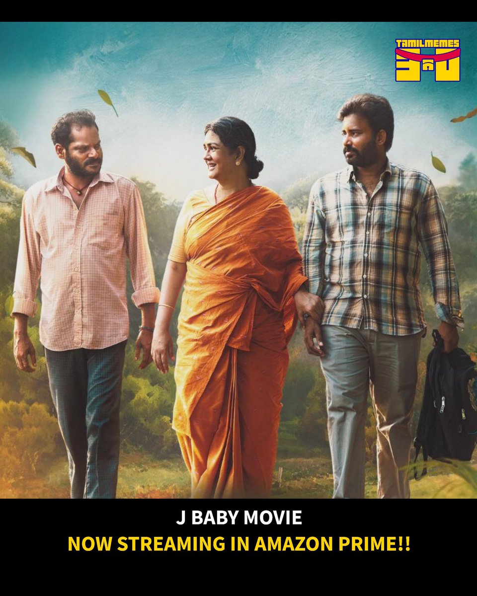 Tamil film #JBaby @PrimeVideoIN 🎬💥