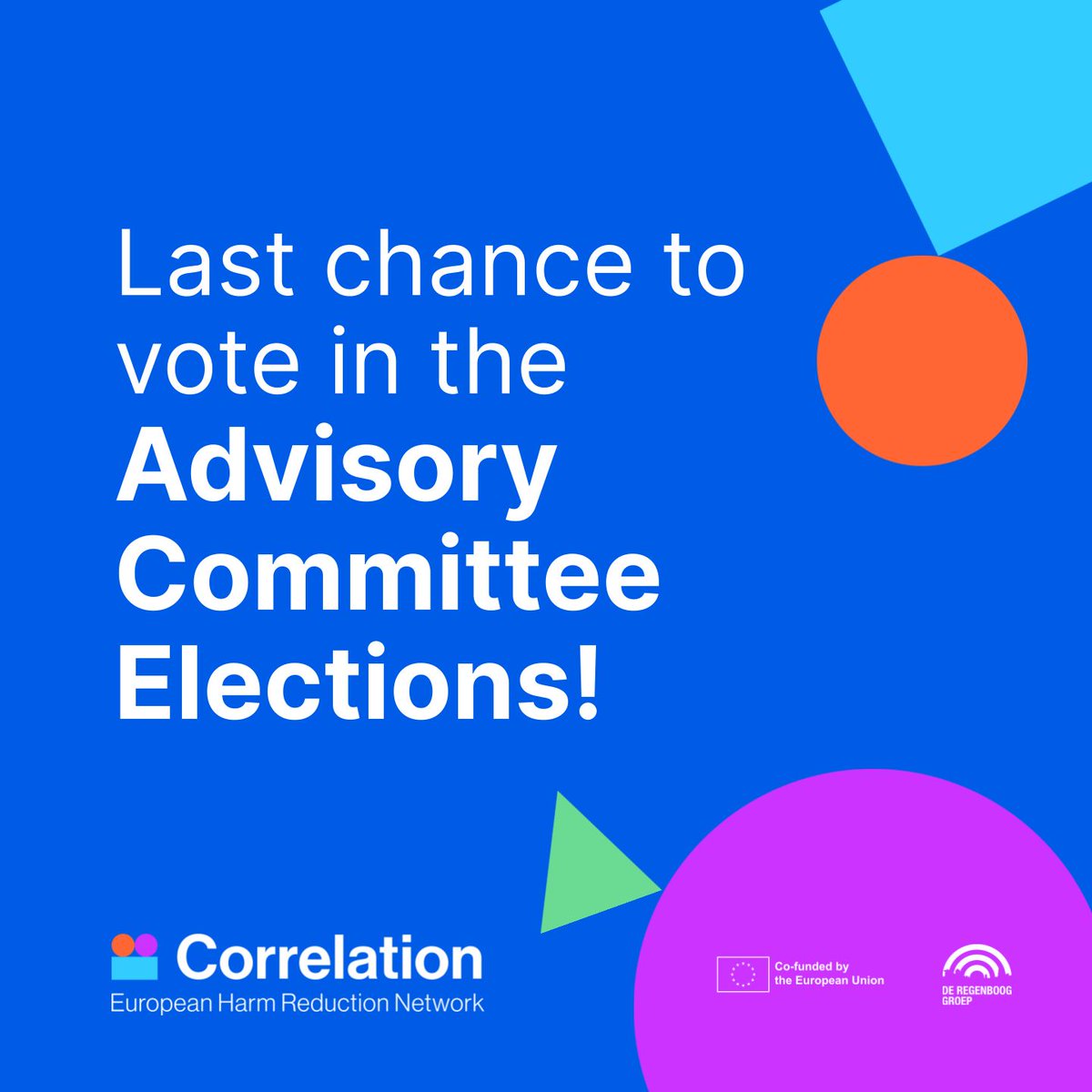 ⏰ C-EHRN Members, today marks the final chance to vote in the Advisory Committee Elections and we would love to get your support! Haven't voted yet? 🤔 Send an email to skolle@correlation-net.org to get your link to vote.