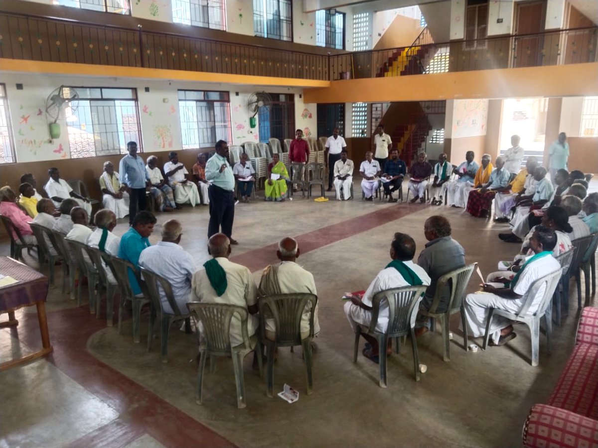 WRD - Capacity Building Training to the WUAs' of Aanaiwaari Odai Sub basin, Maruthaiyaaru Basin Division, Ariyalur.