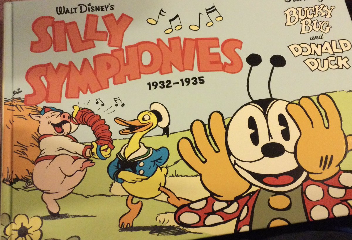 @britcomics WALT DISNEY’S SILLY SYMPHONIES 1932-1935. Catching up with some Fantagraphics back reading and this is an outstanding volume of newspaper strips, so much complementary extras material giving context and historical background.