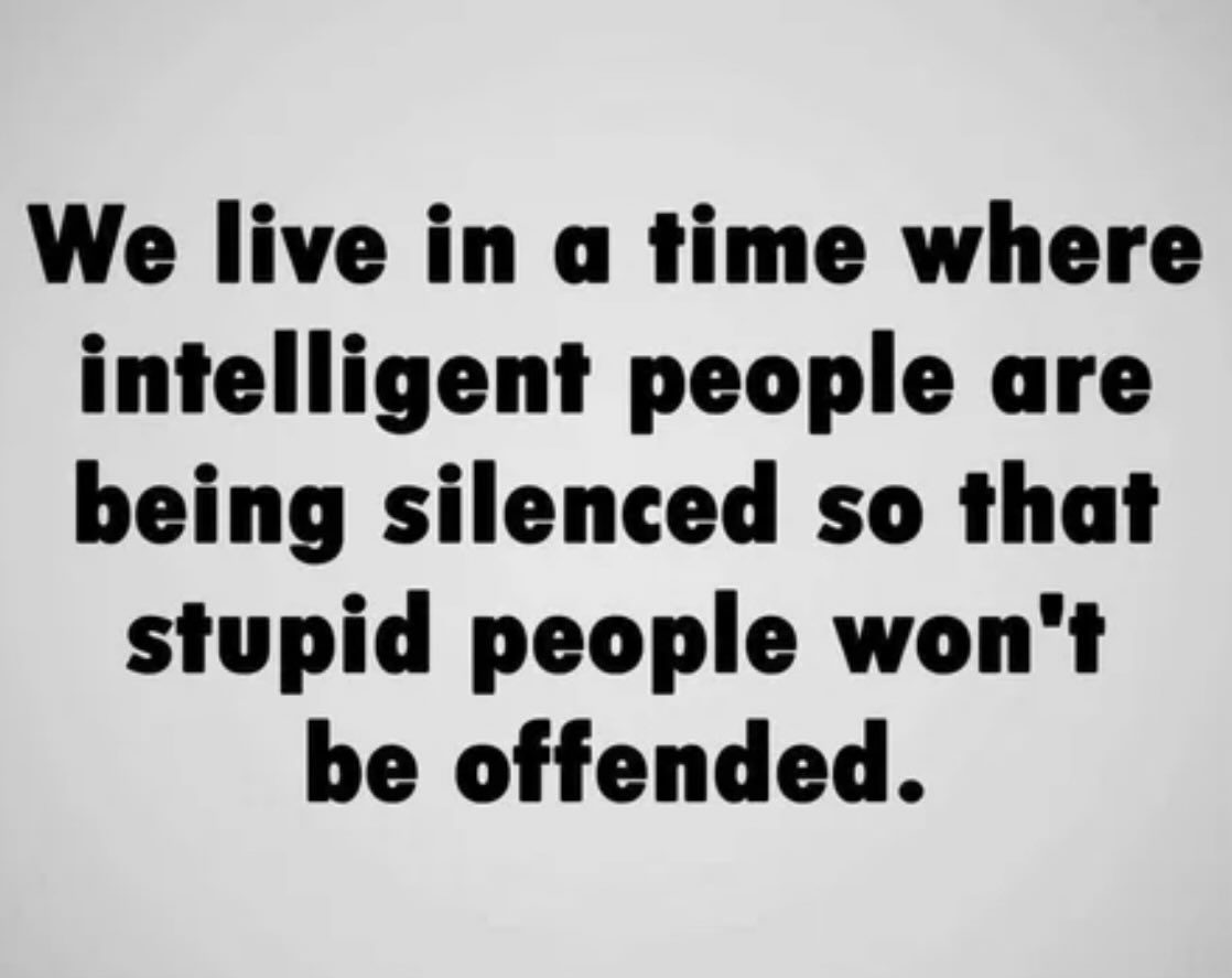 Stop pandering to the stupid. Let them be offended.