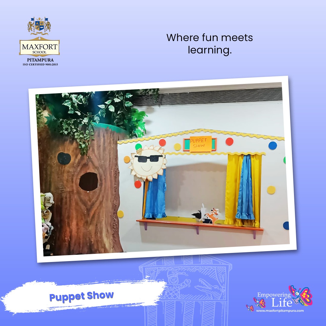 #MaxfortSchoolPitampura #PuppetShow #KidEvent #CreativeLearning #InteractiveShow #Puppets #SchoolEvents #Entertainment #KidsActivities #Education #KidsEntertainment #PuppetArt #LivePerformance