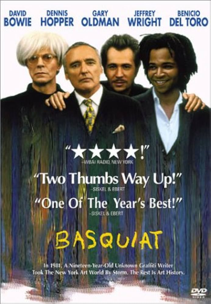 I’m just now seeing this movie and holy shit this cast!!! #Basquiat 👑
