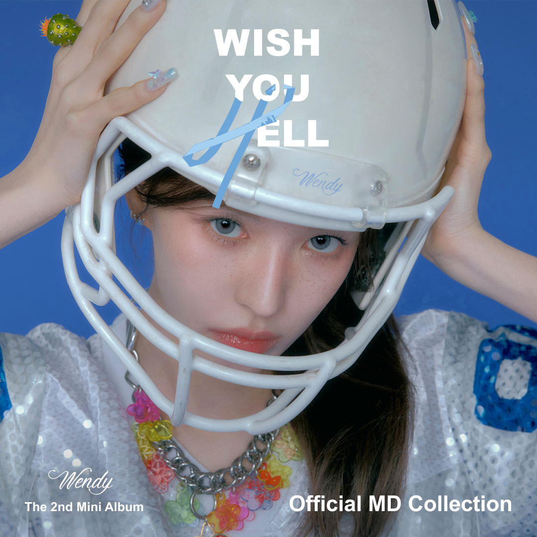 [WENDY The 2nd mini Album - 'Wish You Hell' MD Collection] 💙 WENDY의 미니 2집 'Wish You Hell' MD를 지금 바로 SMTOWN &STORE 온라인에서 만나보세요!🙌🏻 smtownandstore.com/product/collec…