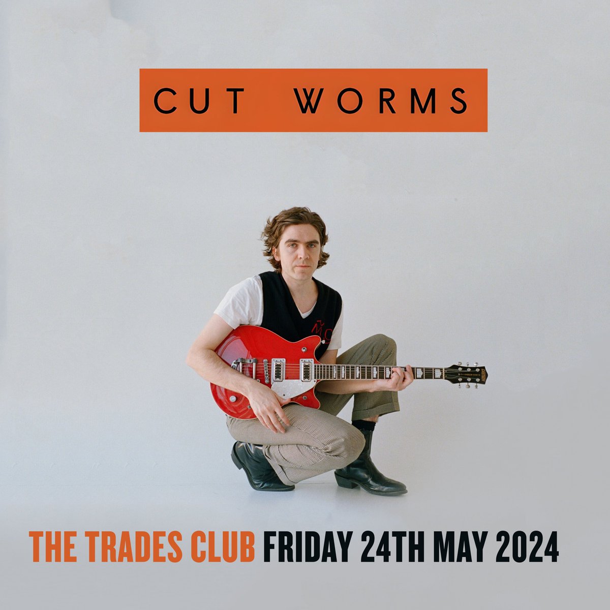 Tickets for Brooklyn-based alt-country artist Max Clarke aka @cut_worms are now on sale HERE >> thetradesclub.com/events/cutworms