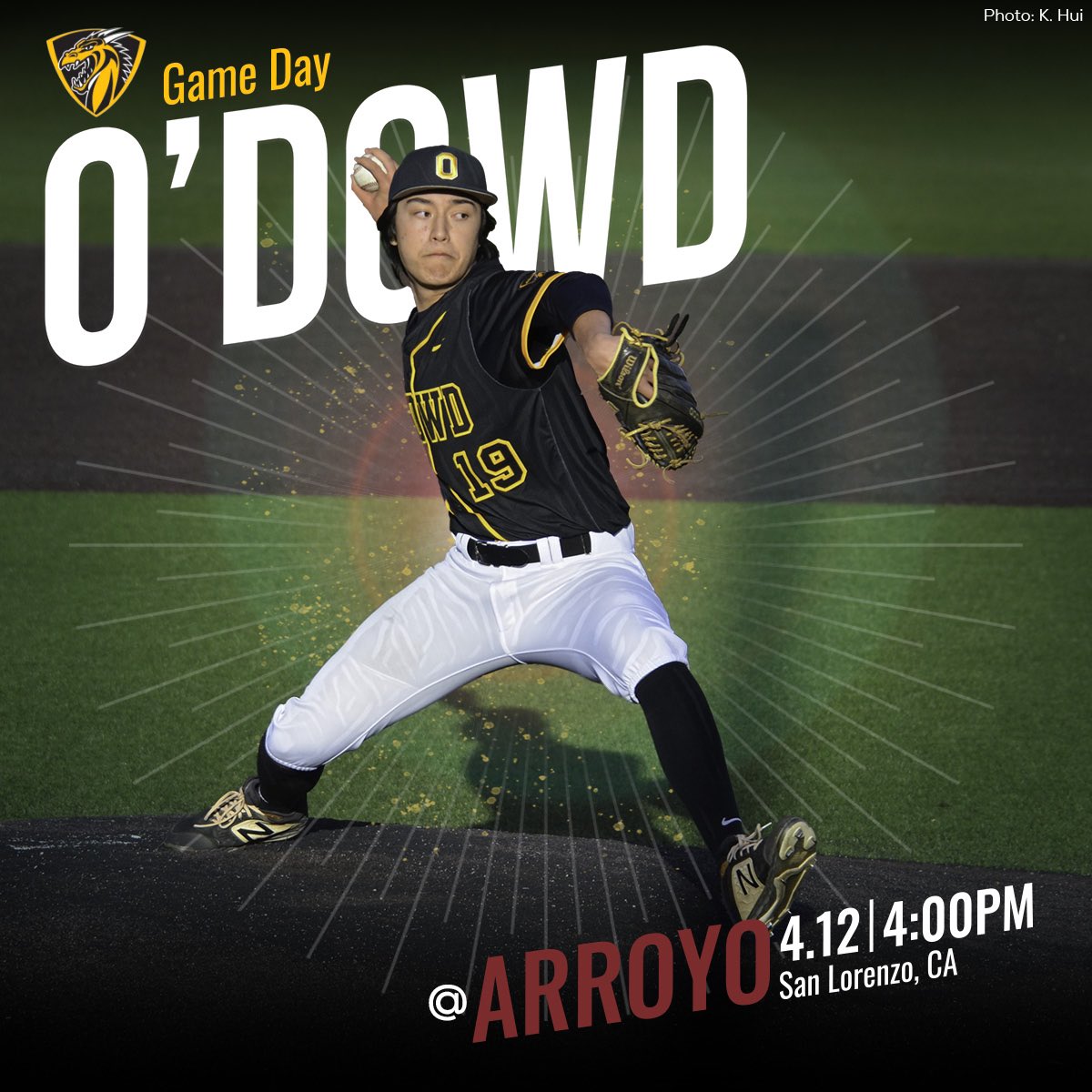 The 11-5-1 Dragons close out their series @ Arroyo and look to remain undefeated in league play. #OdowdBaseball2024 #DragonPride