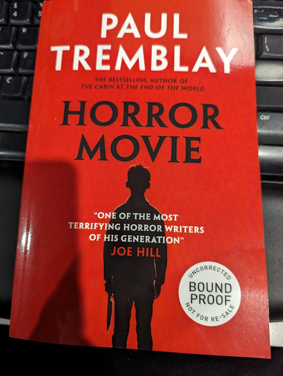 In the mail @paulgtremblay ... Thanks @titanbooks, looking forward to this! #paultremblay #horrormovie #titanbooks