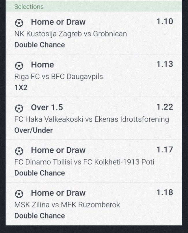 2 ODDS 🍀🍀 SPORTYBET CODE FOR BOOKING IS (842E4A08) @SportyBet @SportyBetNG
