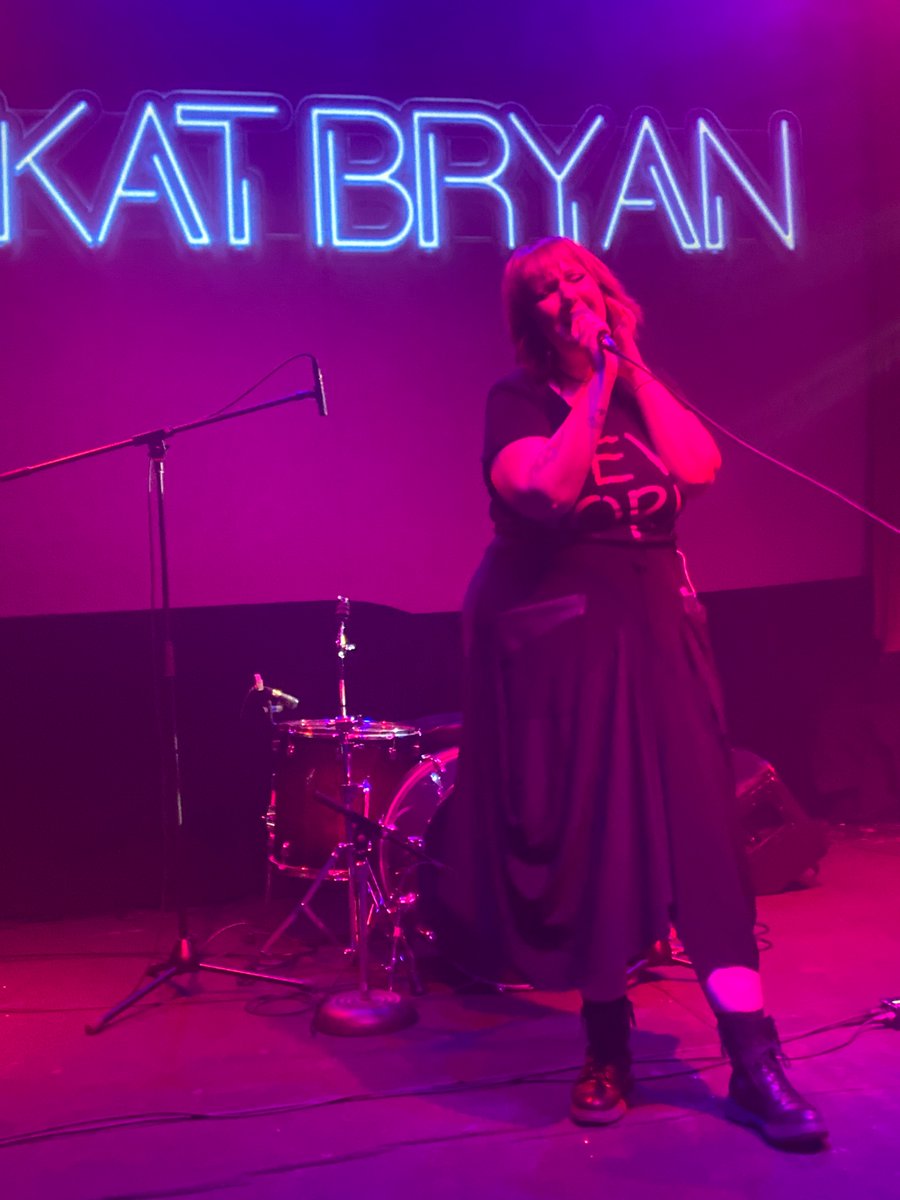 @KatBryanMusic at @FoxCabaret was a mothtastic treat! Goth and bass!