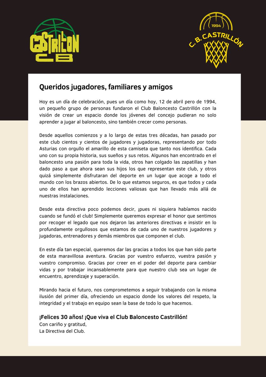 Club baloncesto Castrillón tweet media