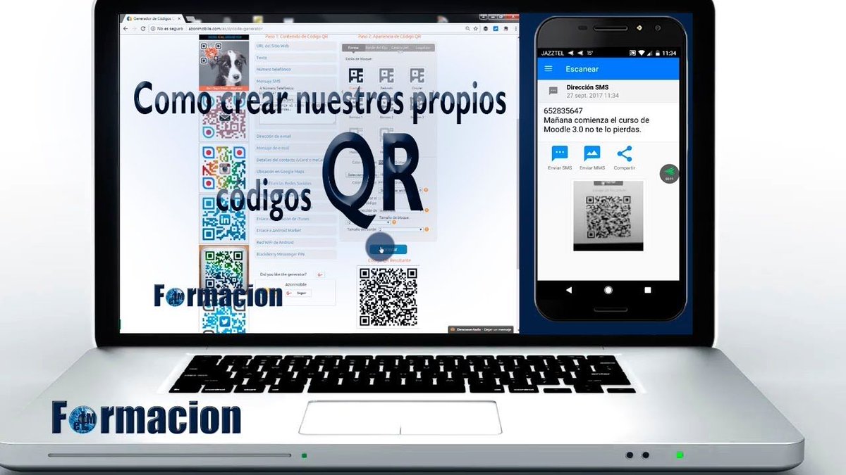 #Realidad aumentada como crear tus propios códigos #QR de una forma atractiva. buff.ly/2t35GyB