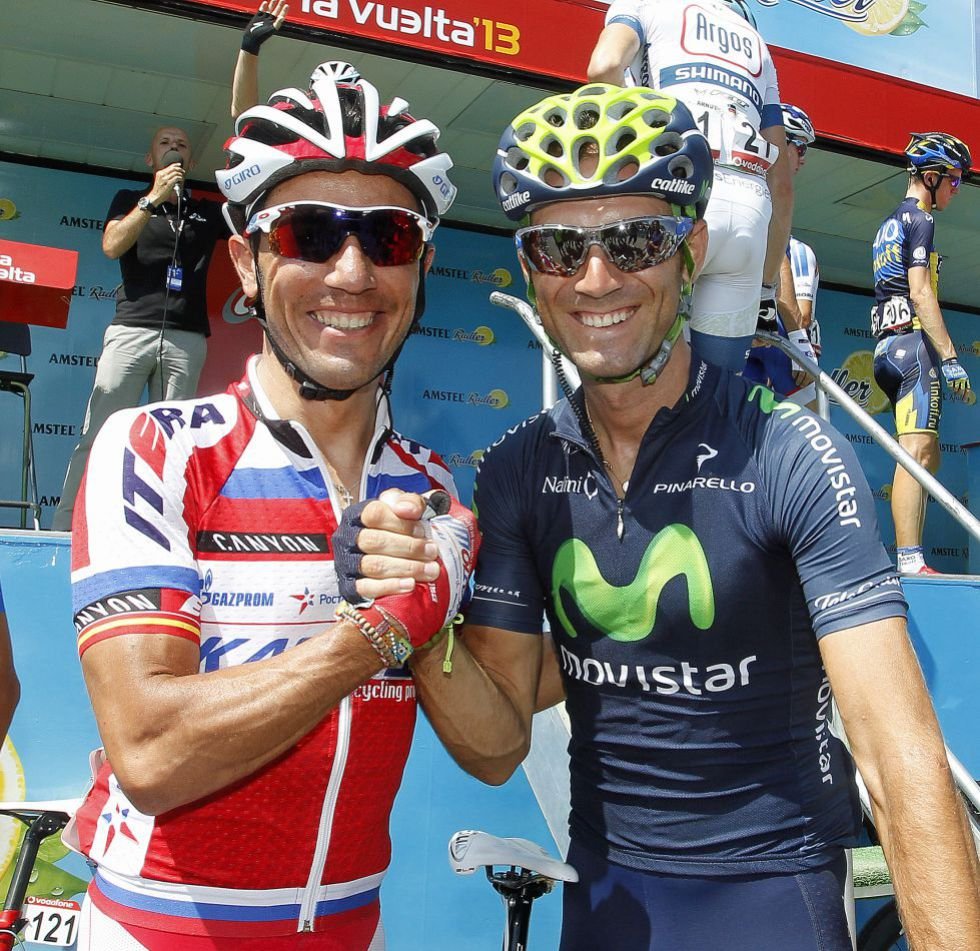Si no me equivoco, solo 2 ciclistas españoles se han subido al podio en #AmstelGoldRace 🍻🇳🇱

🌈 <a href="/alejanvalverde/">Alejandro Valverde</a> con 2 🥈 y un 🥉
⛰️ <a href="/PuritoRodriguez/">Joaquim Rodríguez</a> con un 🥈

¿Podrá ser Ayuso el tercer español en subirse al podio? 🤨