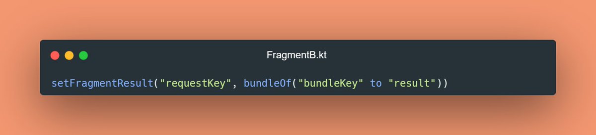 KaushalVasavaIn's tweet image. How do we get results back from the child-to-parent fragment?
-> FragmentA.kt and FragmentB.kt files show navigate back with result in normal navigation with fragment manager commit, replace method.
#android #androidinterviewquestion #kotlin #kotlindev #androiddev