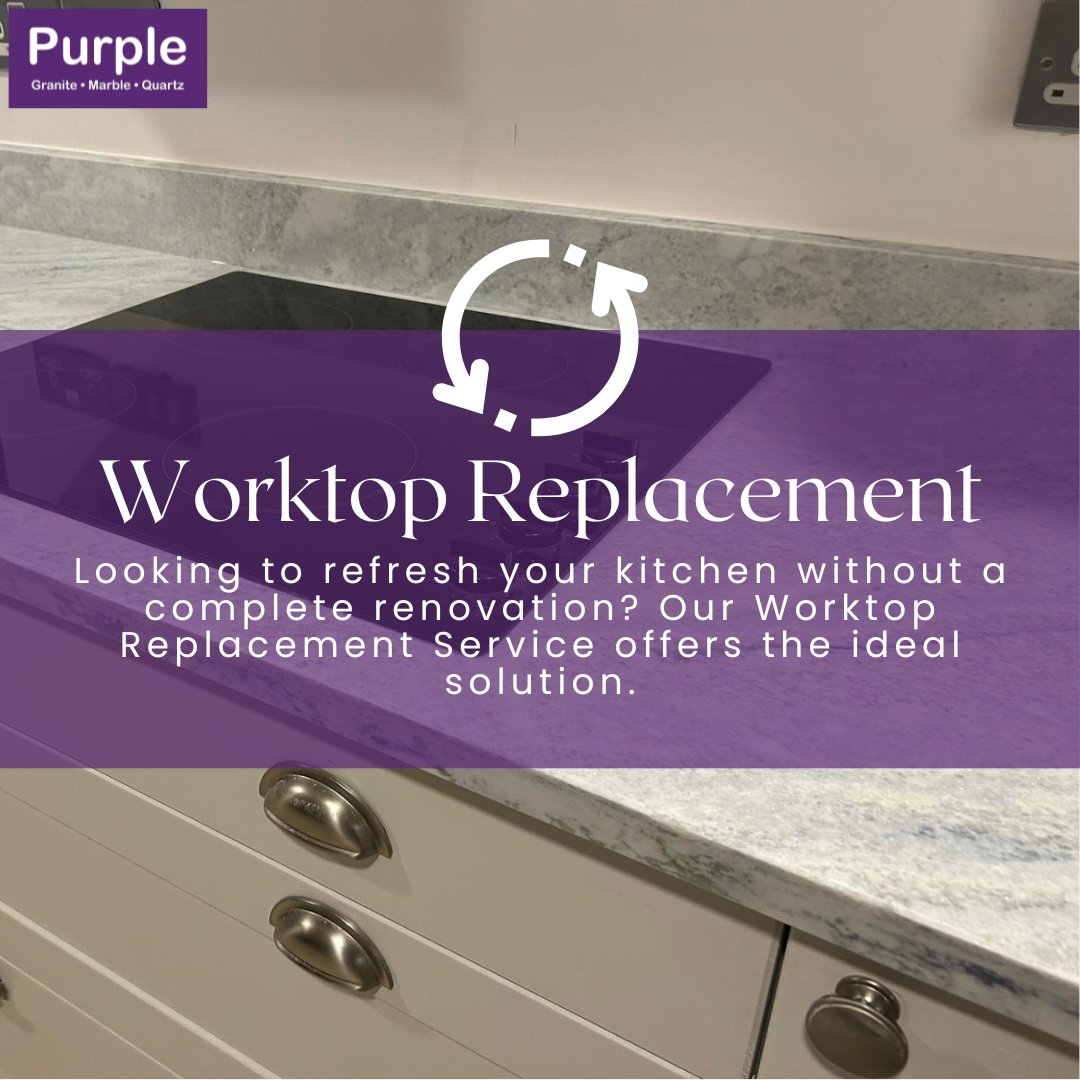 Consider our worktop replacement service as a way to refresh your kitchen without the need for a complete overhaul. In just half a day, you can transform the look and atmosphere of your kitchen with our hassle free process.

#worcester #kidderminster #worktopreplacement