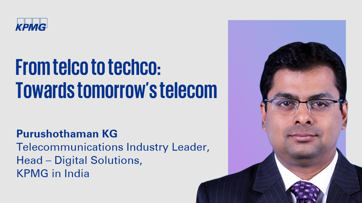 As the #telecom landscape evolves, leaders face the imperative to transition from traditional #telcos to #techcos, navigating challenges while seizing opportunities for #innovation and #customercentricity: Purushothaman KG, @KPMGIndia.