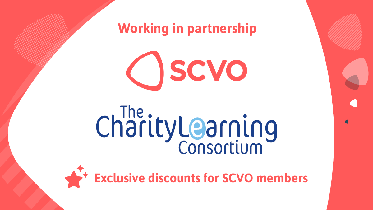 📢 Did you hear? We've launched a new partnership with @charitylearning to provide you with affordable, high-quality online learning! Find out how you can benefit from our new partnership and learn about our exclusive discounts for SCVO members ➡️ bddy.me/4d5l6XE