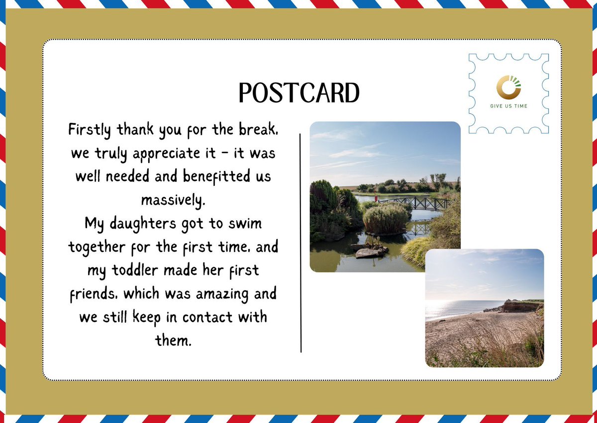 giveustime's tweet image. A #familypostcardfriday from the lovely Sand le Mere Holiday Park in Yorkshire.  Thank you to @ParkHolidaysUK for giving this #Forcesfamily the opportunity to make these wonderful memories! 

#timetogether #militarycharity