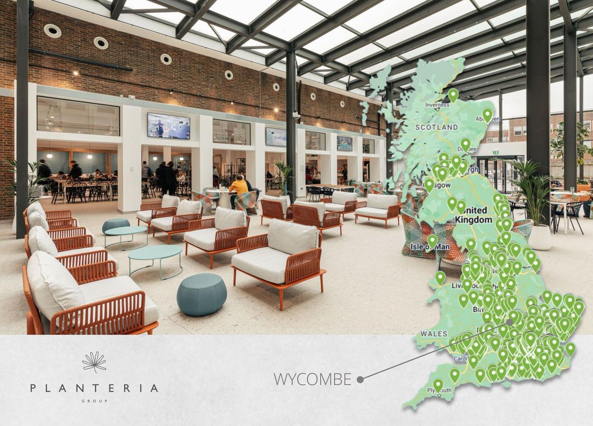 With directly-employed staff nationwide, Planteria offer consistent, high-quality service, no matter where your offices are located. 

Whether you’re based in Aberdeen, Plymouth or anywhere in between we have experienced staff nearby. 

#officedesign #planting #biophilicdesign
