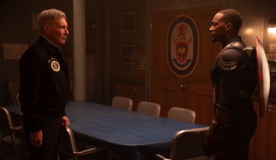 Harrison Ford and Anthony Mackie in #CaptainAmericaBraveNewWorld 

(via @EW)