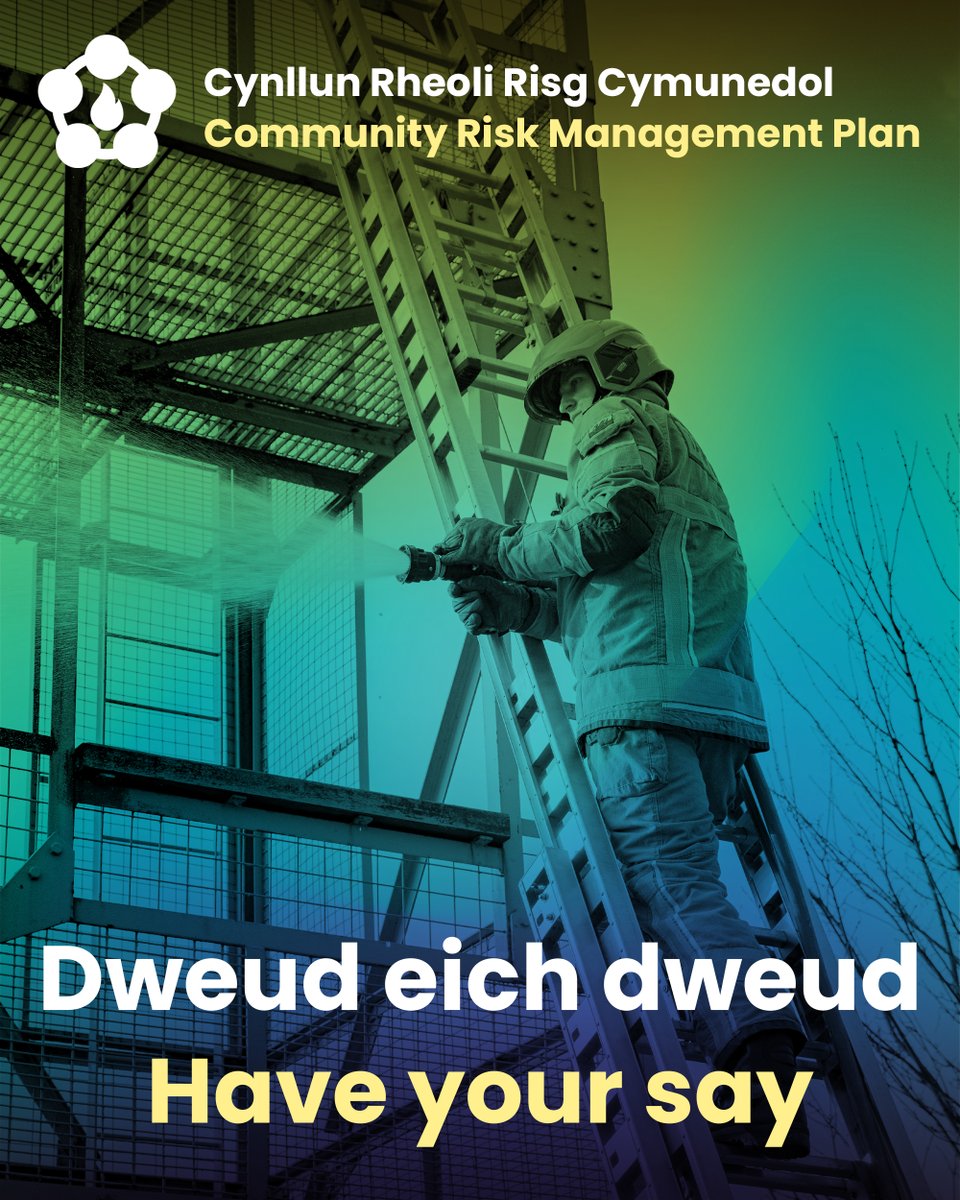 We’ve launched our public consultation on community risks and how we'll prevent and respond to emergencies in North Wales. We want to know YOUR views our five principles for keeping communities safe. To take part👉ow.ly/quLJ50RagqW Closes 16.6.24 #5principlesfor5years