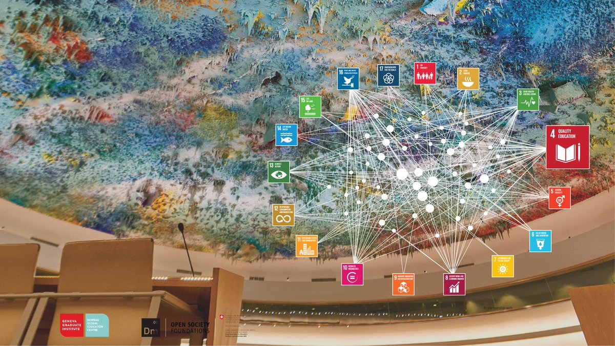The SDGs are interlinked. Progress on 1 goal affects progress on others. Explore the #InternationalGeneva portal featuring organisations working towards #SDG4 & other SDGs. #SDG16 👉 norrag.org/mapping-educat…