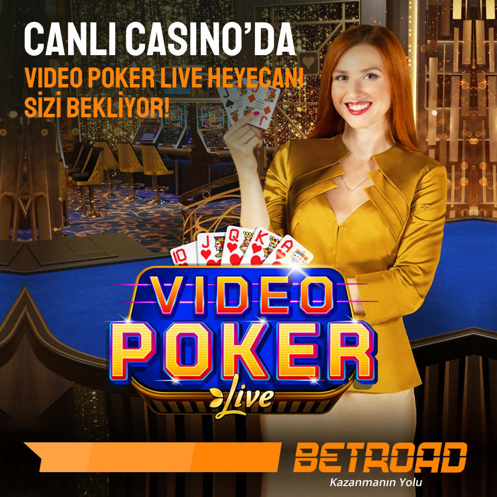 💵 Poker tutkunları için alternatif bir oyun #Betroad Casino’da sizi bekliyor! Video Poker Live ile en özel ödülleri yakalamak için acele edin. Betroad Giriş: bit.ly/3TyqoDr