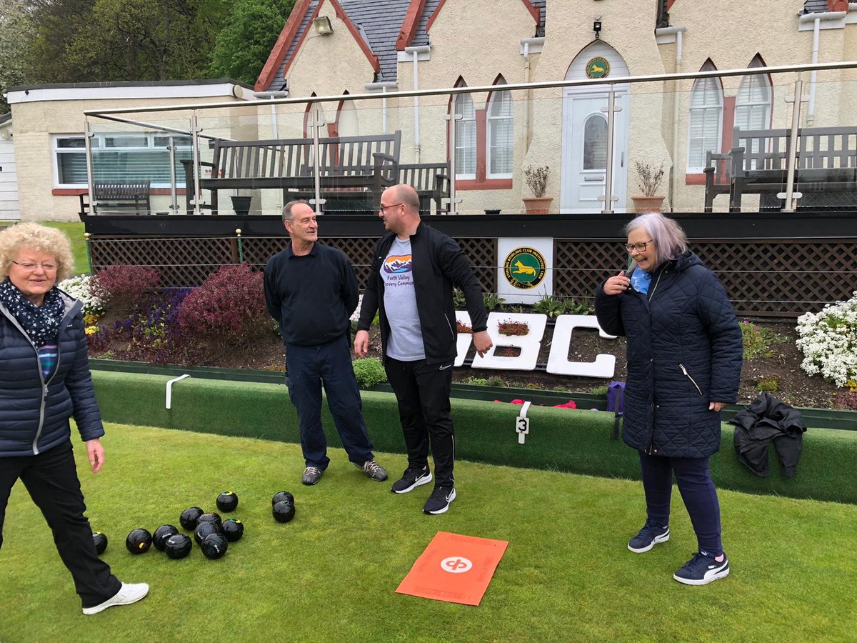 Would you like to be part of our Recovery Bowlers Team? Or would you just like to give Bowls a go? We meet every Tuesday 10am-12noon at Stirling Bowling Club, Albert Pl, Stirling, FK8 2QL. All abilities catered for. For more info or to book a place contact James on 07920234689