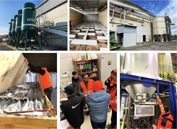 eqtec's tweet photo. Efficient and robust maintenance is crucial. Our @eqtec  team has been polishing every inch, inside and out, fixing clogged screw conveyors, inefficient feeding systems and delayed deliveries. Our cleantech gets ever cleaner! #MDC #cleantech #localforlocal https://t.co/Io399UFsZN