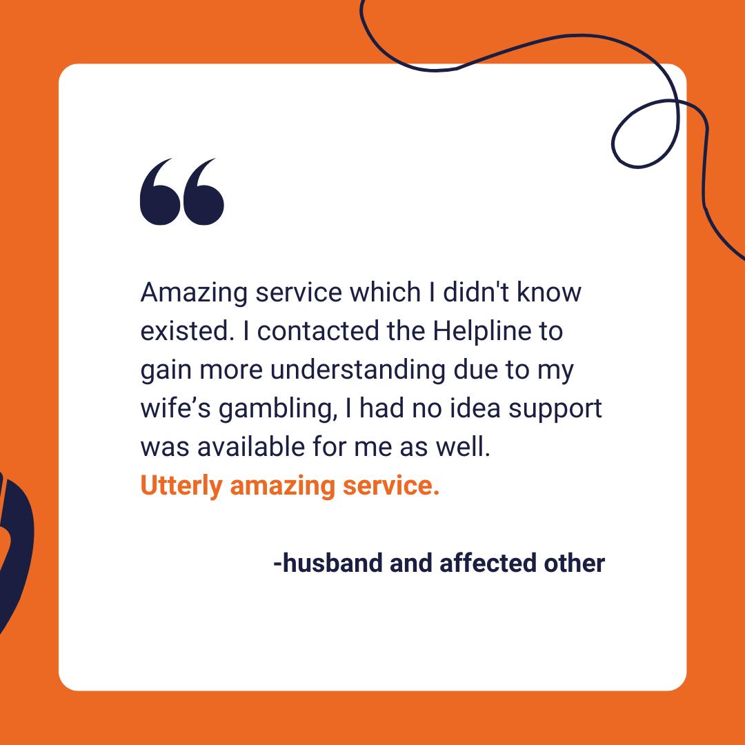 We recognise the incredible support provided to Affected Others across the NGSN. Anyone can be impacted by gambling harm – that’s why we’re here to offer guidance and support for all Find the right support for you: ow.ly/uoIr50Re3L0