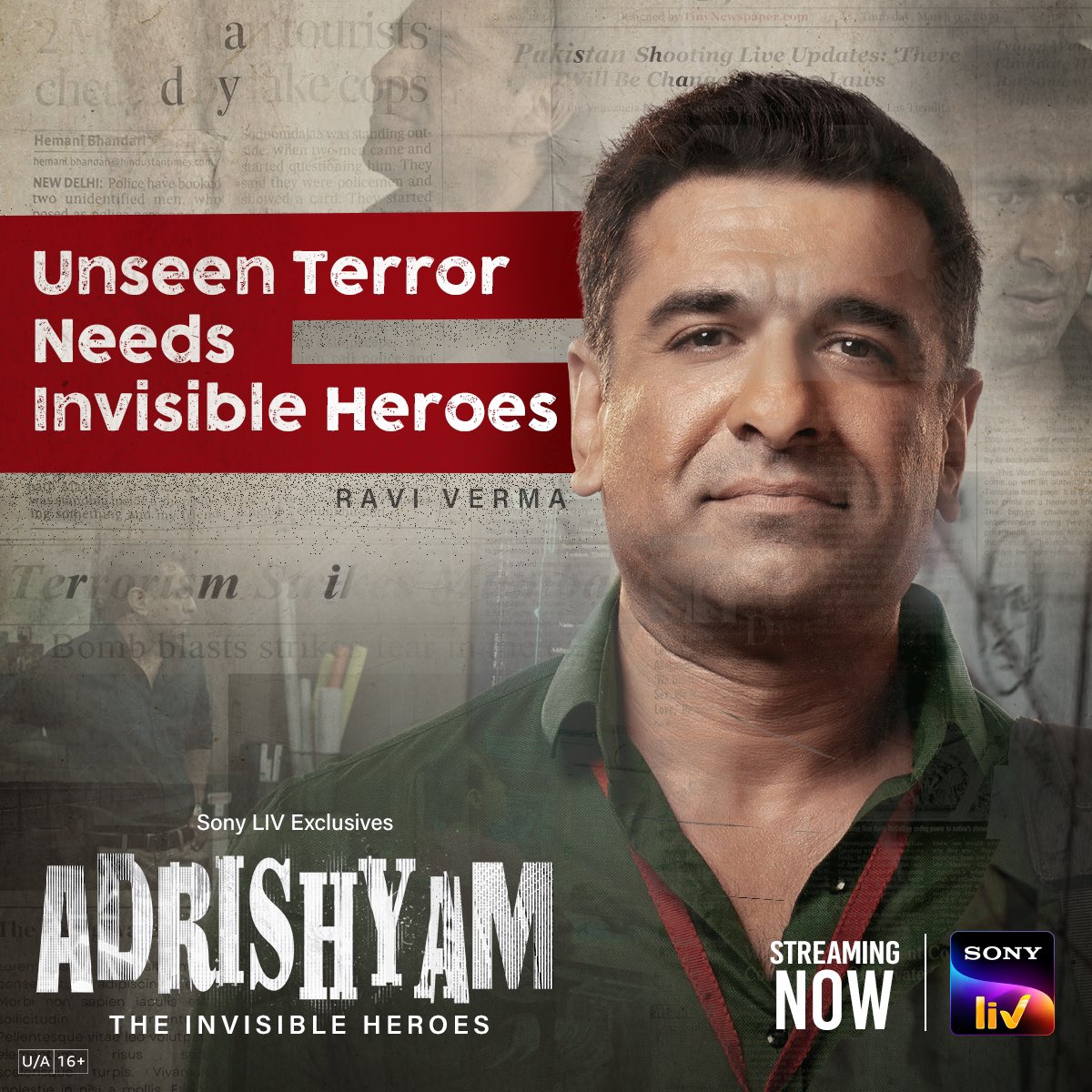 No one can hide the truth from him! 🫣
Catch how our invisible hero - Ravi Verma, takes action👀 

Adrishyam – The Invisible Heroes, streaming 11th April, Thursdays and Fridays, 8:00PM, on Sony LIV.
#Adrishyam #AdrishyamONSonyLIV