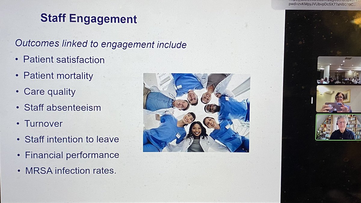 Privilege to have Prof West @westM61 to share with CD group the importance of team and inter team working with C and supportive leadership as key factor @BernardGloster @cdprogramme @CcoHse @RCSI_PosHealth @HSE_HR @Tina1Joyce @ethelryandoc @RCSI_PosHealth @RCSI_Educate