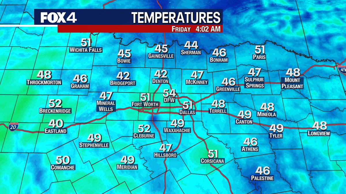 Your current temps... #txwx #dfwwx