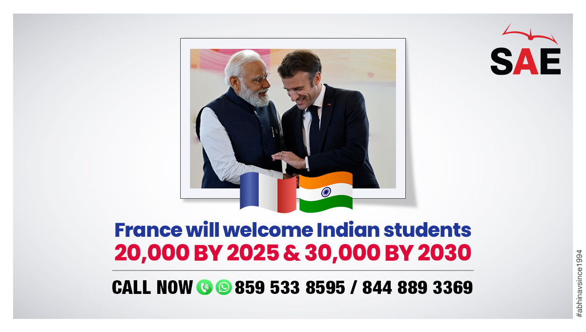 France sees a surge of 412,000 International students in 2022-23

Kickstart your France Study Visa Process Today: bit.ly/431OSYq.

 Call us for a free evaluation at +91-8595338595

#StudyInFrance #FranceStudyGoals #GlobalEducation #StudyAbroadJourney