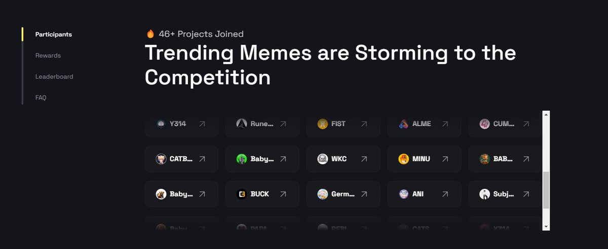 We are in the Top 46 projects of @BNBCHAIN Meme Innovation Competition! bnbchain.org/en/developers/… 👉Meme Innovation Competition of BNB Chain is a chance to share a dynamic prize pool that can reach up to $1M USD! Feel MINU! #Minu #BNBChain #Competition