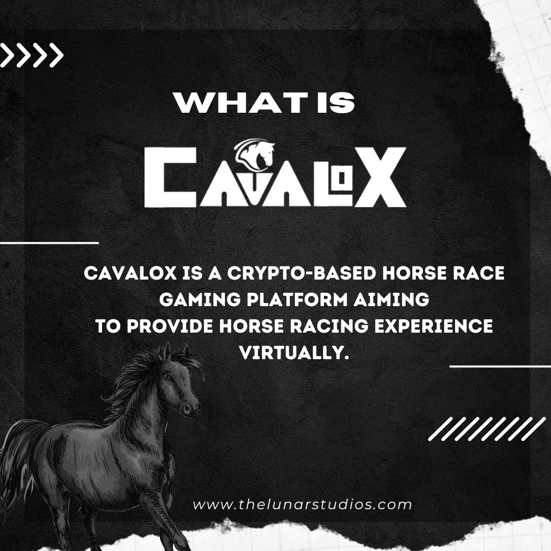 cavalox_eu's tweet photo. Experience the thrill of horse racing from anywhere in the world with Cavalox! As the premier crypto-based horse racing game, Cavalox offers a secure, immersive platform where you can use cryptocurrency to bet on races. 
#CVLOX #playnow #joinnow #becomelunar #BlockchainGaming https://t.co/90f5j3DLdd