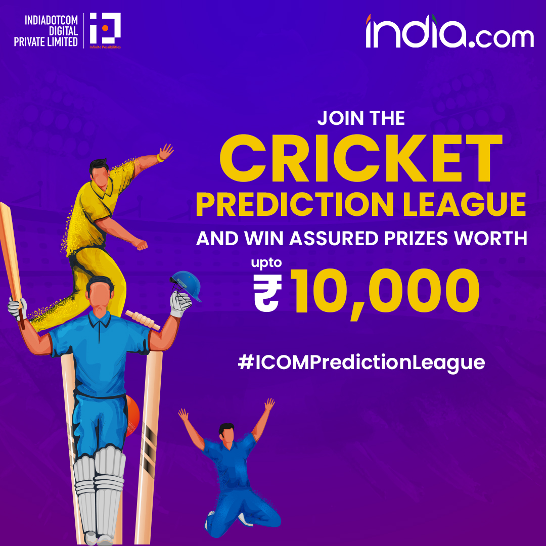 #ICOMPredictionLeague : Join the Cricket Prediction League and win assured prizes worth up to ₹10,000. Who will today’s match ? Lucknow or Delhi @earth_raga @EaseMyTrip Click on the link to participate - zeenews.india.com/quiz-champions… #LSGvDC #IPL2024 #Lucknow #Delhi
