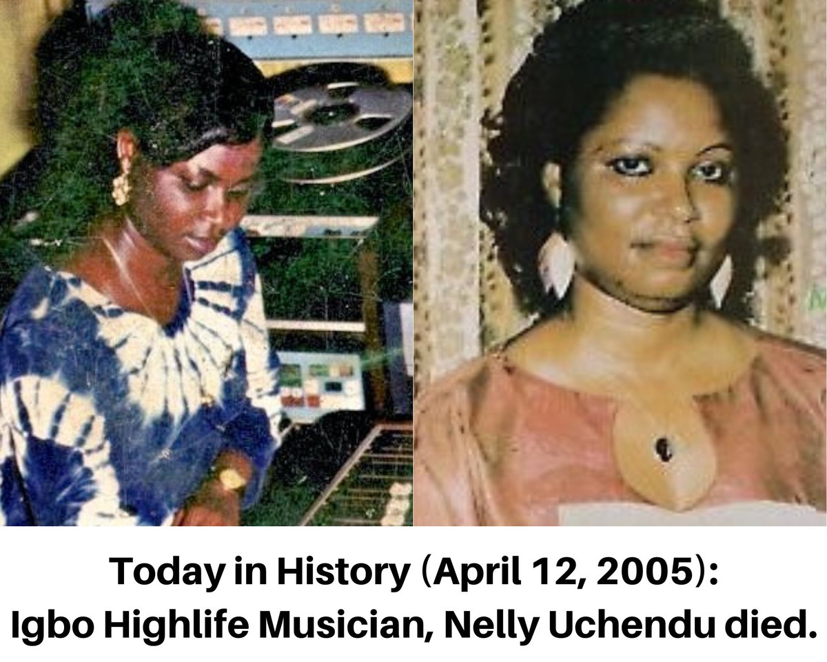 19 years ago today, renowned Igbo highlife singer, Nelly Uchendu passed on. Hailed from Umuchu, Anambra state. Her 1976 song “Love Nwantinti” shot her to prominence. On this day in 2005, she died of cancer in an Enugu hospital, aged 55. Gone but not forgotten! 🕊️