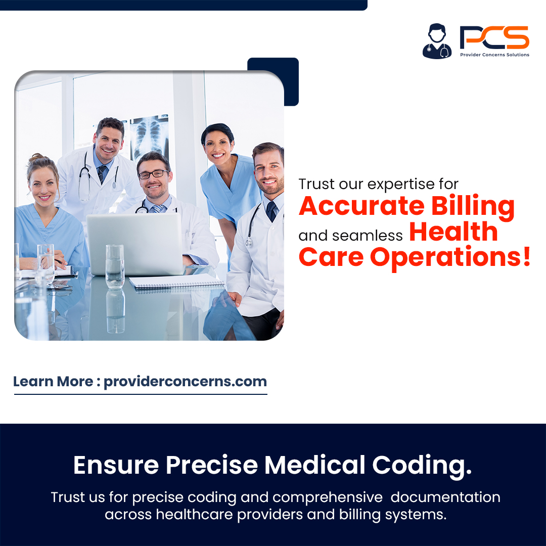 Accurate coding is key!
Properly assigning CPT and ICD-10 codes ensures clear communication and billing in healthcare.

Visit us at providerconcerns.com for solutions

#ProviderConcerns #providerconcernssolutions #ICD10 #CPTCodes  #EfficientCommunication  #MedicalInterventions
