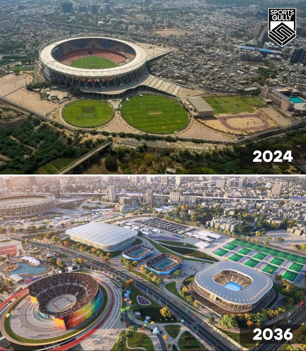 India's bid for Olympics 2036 Ahmedabad 🇮🇳