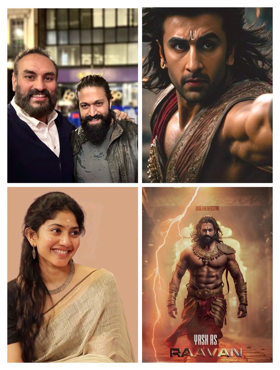 Rocking Star #Yash to Collaborate With #NamitMalhotra For Producing #Ramayana Also Playing Main Character In This Film 🤩🔥

' Ramayana Will Be An Honest And Faithful Portrayal Of The Story And Emotions ” - #Yash 

#SaiPallavi #RanbirKapoor #ARR