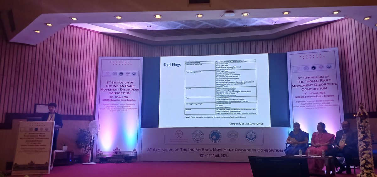 Nice talk on diagnostic approach to Mitochondrial disorders from @professor_sue at Indian Rare Movement disorders Consortium doi.org/10.1016/j.bbag… dx.doi.org/10.20517/jtgg.…