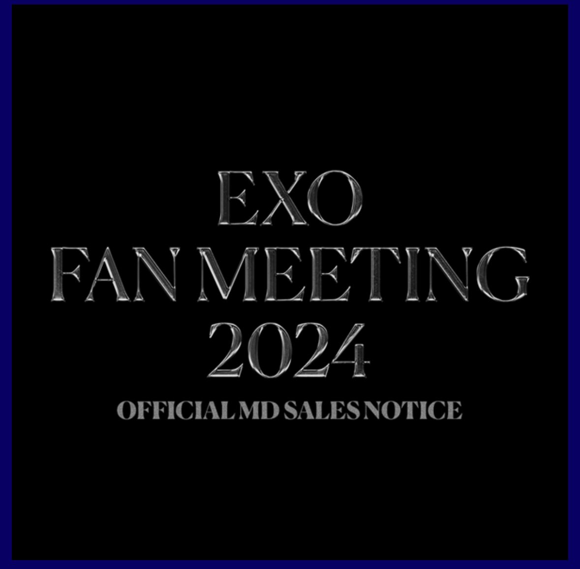 ✨EXO Fanclub collaboration with @Ktown4u_com ✨ EXOLS, purchase your EXO FANMEETING 2024 OFFICIAL MD via our link, and get a special discount. Fanclub discount link will end on April 18th. 👉 tinyurl.com/585sks4u