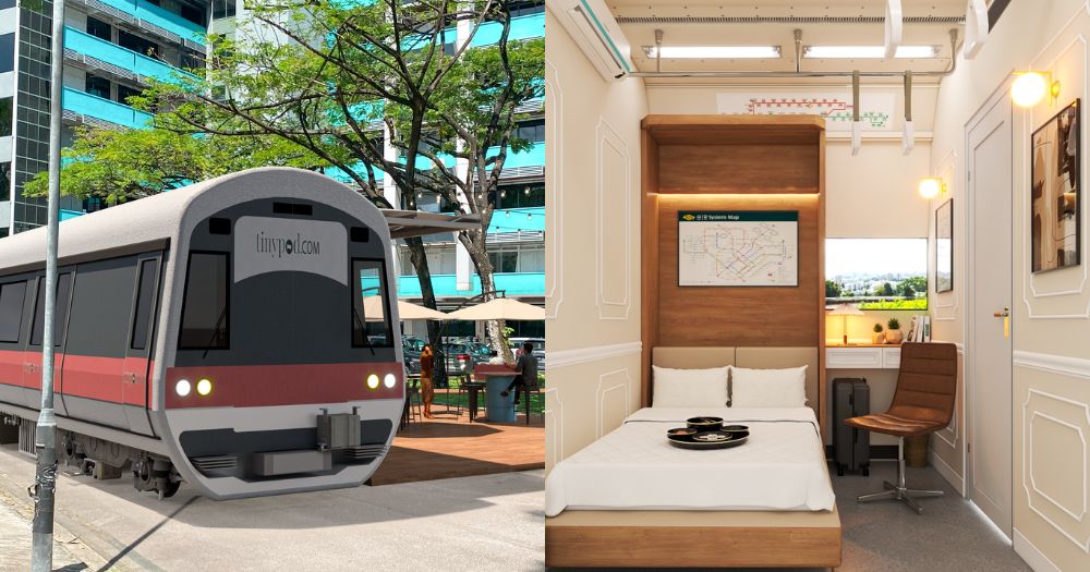 Decommissioned SMRT train turns into hotel in Queenstown bit.ly/3Ug6hKu
