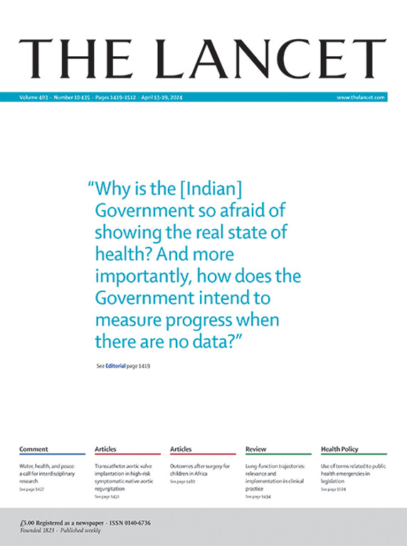 'It is in everyone's interest and should not be politicised. The systematic attempt to obscure through the lack of data, means that the Indian people are not being fully informed. The editorial in The Lancet calls for data and transparency. thelancet.com/journals/lance…